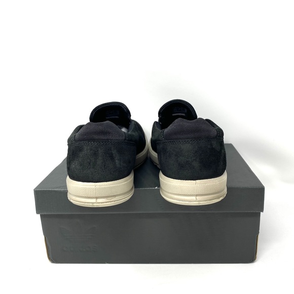 🌿Sale🌿 ECCO Ennio Slip On Suede Men's Sneakers Black Size 9 - Picture 3 of 9
